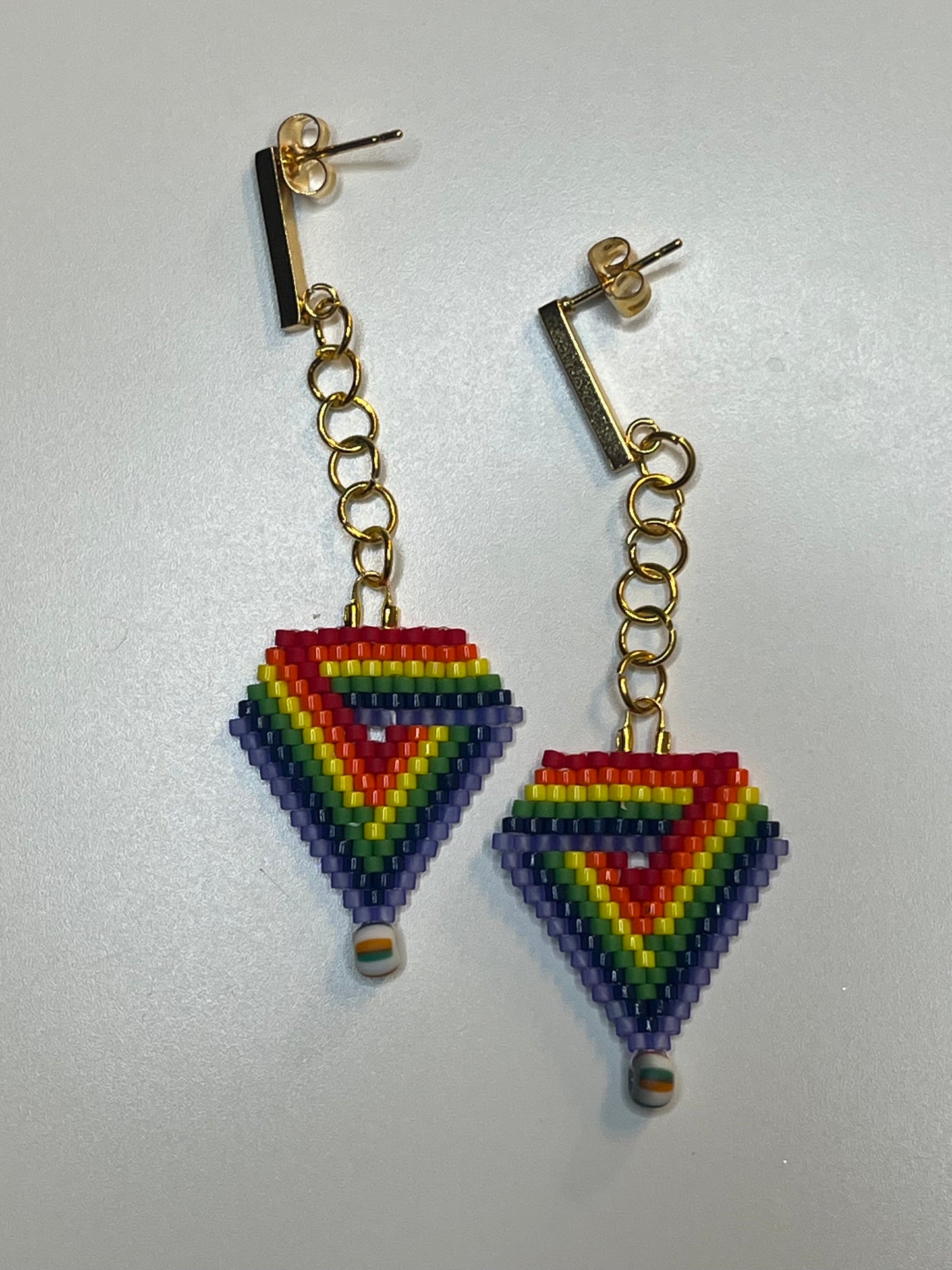 Pride Ribbon Earrings