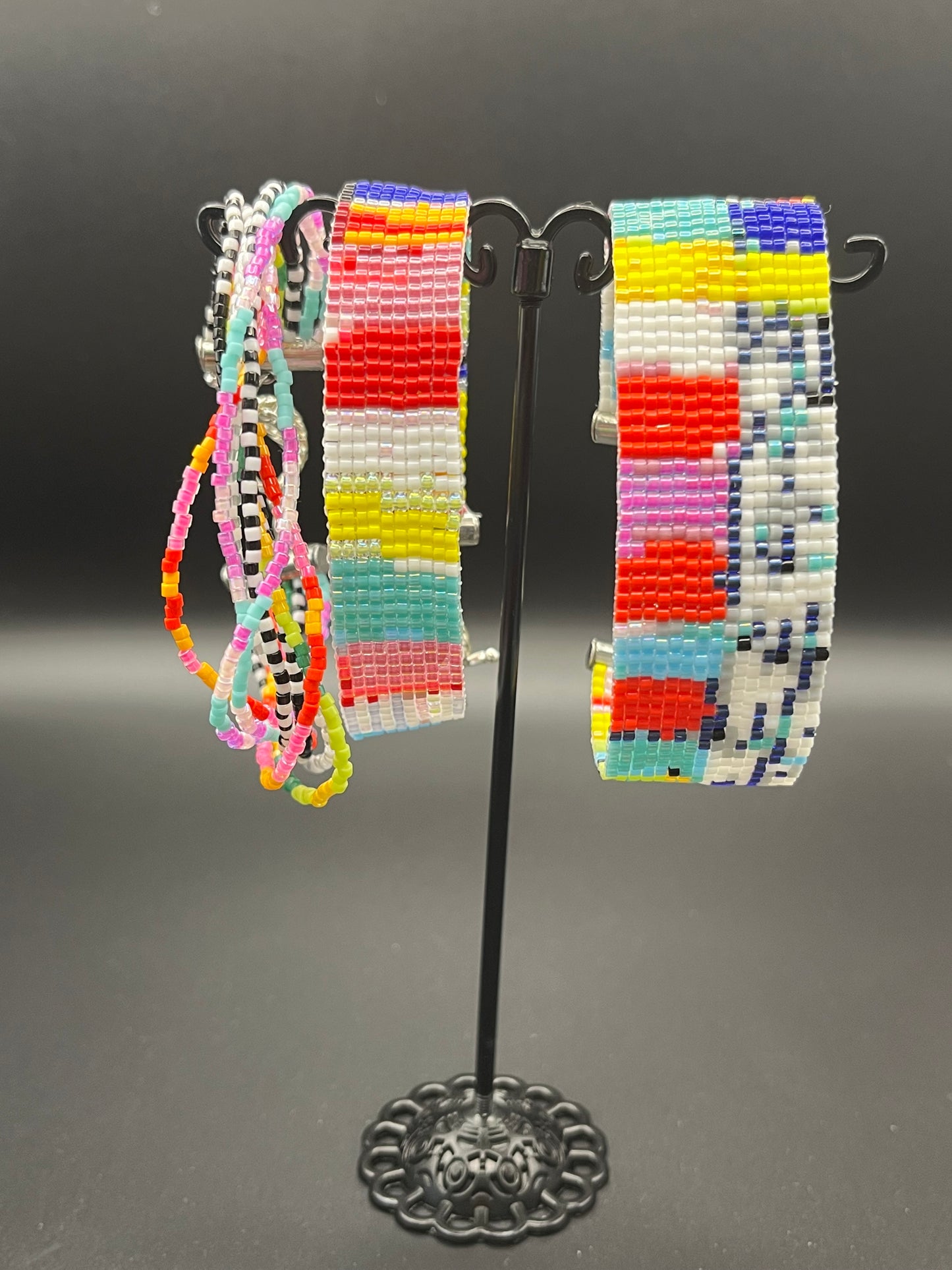 Neon Delight Bracelet Set
