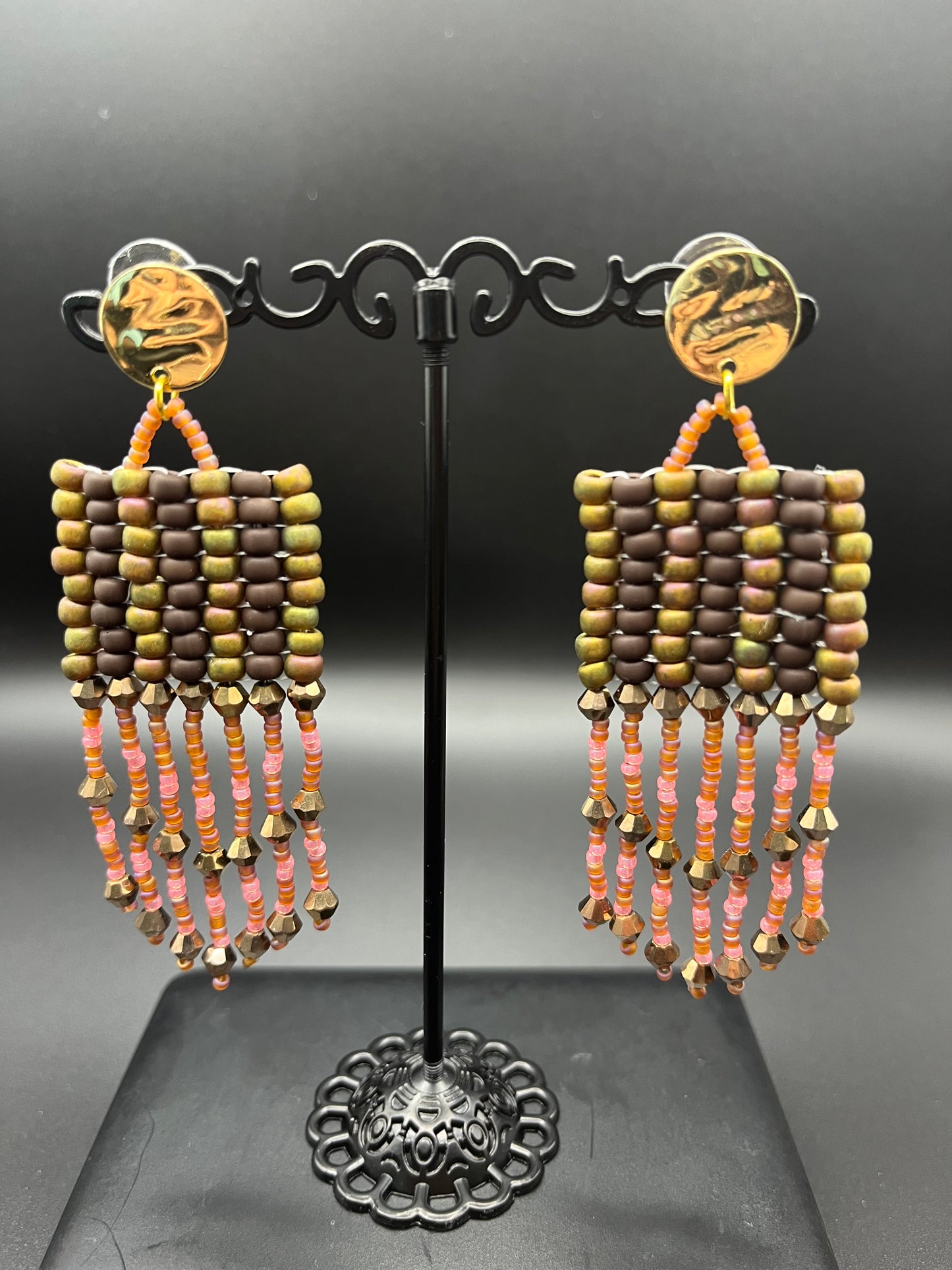 Woven Wonders Fringe Earrings