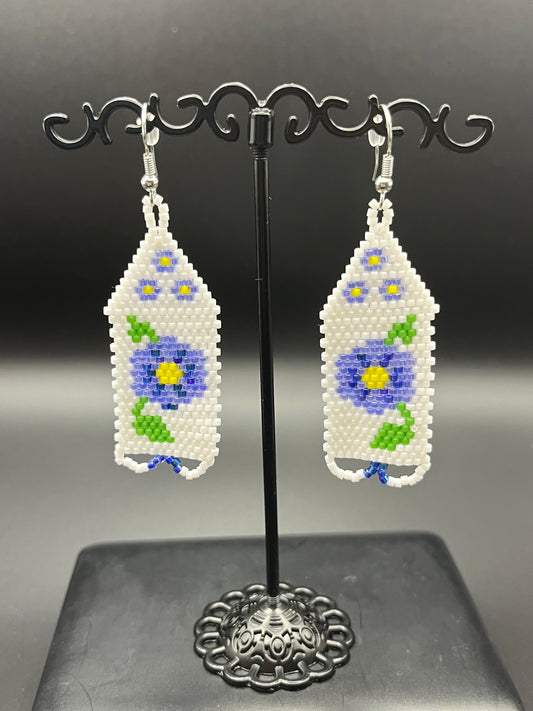 Floral Birdcage Earrings